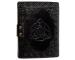 Handmade Antique Black Color Leather Journal Embossed Wolf Dairy Notebook Writing Book With Cotton Paper 240 Pages